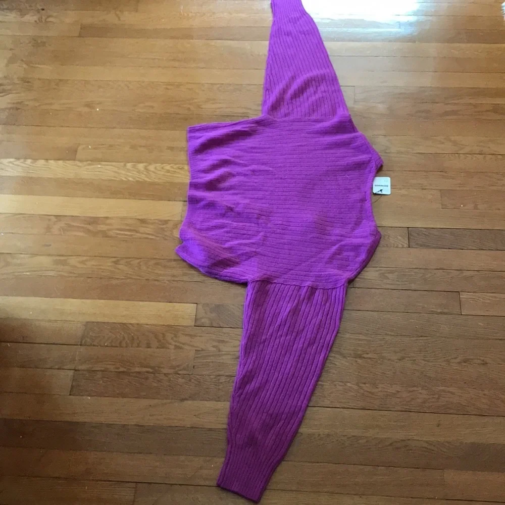 NWT Free People Elias Cashmere Sweater purple
